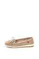 Big Star Pantofi loafer penny de piele intoarsa cu aplicatie funda Femei