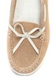 Big Star Pantofi loafer penny de piele intoarsa cu aplicatie funda Femei