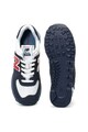 New Balance Pantofi sport de piele nabuc si piele 574 Barbati