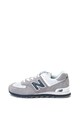 New Balance Pantofi sport de piele intoarsa si plasa 574 Barbati