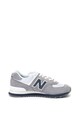 New Balance Pantofi sport de piele intoarsa si plasa 574 Barbati