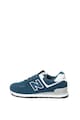 New Balance Pantofi sport de piele intoarsa si plasa 574 Barbati