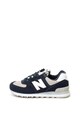 New Balance 574 nyersbőr sneakers cipő textilbetétekkel férfi