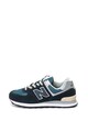 New Balance Pantofi sport de piele intoarsa si plasa 574 Barbati