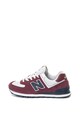 New Balance Pantofi sport de piele intoarsa si plasa 574 Barbati