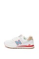 New Balance Pantofi sport de piele nabuc si plasa 574 Barbati