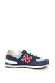 New Balance Pantofi sport de piele intoarsa si material textil 574 Barbati