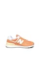 New Balance 574 Classic sneaker nyersbőr szegélyekkel női