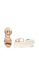 MTNG Sandale de piele ecologica, cu talpa wedge Femei