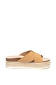 MTNG Sandale slip-on tip espadrile cu talpa plata Femei