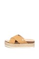 MTNG Sandale slip-on tip espadrile cu talpa plata Femei