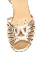 Geox Sandale de piele cu aspect metalizat Elisangel Femei