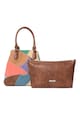 DESIGUAL Geanta tote de piele ecologica Jackie Femei