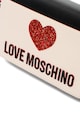 Love Moschino Műbőr válltáska logós foltrátéttel női