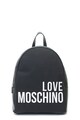 Love Moschino Раница от текстил и еко кожа с лого Жени