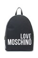 Love Moschino Vászon és műbőr hátizsák hímzett logóval női