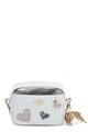 Love Moschino Geanta crossbody de piele ecologica, cu aplicatii Femei