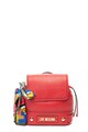 Love Moschino Rucsac de piele ecologica cu accesoriu cu esarfa Femei