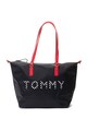 Tommy Hilfiger Tote fazonú táska logós rátéttel női