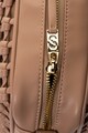 Sisley Geanta crossbody de piele ecologica, cu detalii cu aspect tesut Femei