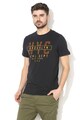 Jack & Jones Tricou slim fit cu imprimeu text Jay Barbati