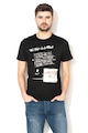 Only & Sons Tricou cambrat cu imprimeu text Einar Barbati