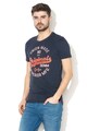 Jack & Jones Tricou slim fit cu imprimeu cauciucat Logan Barbati