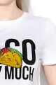 Only Tricou cu imprimeu text Tally Femei