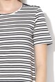 JdY Noma csíkos póló horgolt csipkés részlettel a hátoldalán női