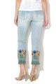 DESIGUAL Blugi crop Copenhagen Femei