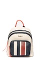 Pepe Jeans London Rucsac mic de piele ecologica, cu model colorblock Cintia Femei