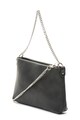 Classeregina Geanta crossbody de piele cu bareta din lant Femei