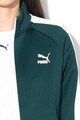 Puma Bluza sport cu maneci raglan si fermoar, pentru antrenament Femei