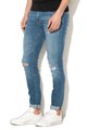 Jack & Jones Blugi skinny fit cu aspect deteriorat Liam Barbati