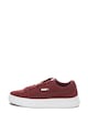 Puma Pantofi sport flatform de piele intoarsa Smash Femei