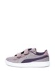 Puma Pantofi sport cu aspect stralucitor si branturi cu amortizare Smash v2 Fete