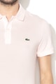 Lacoste Slim fit galléros póló logóval férfi