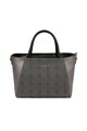 Laura Ashley Geanta shopper de piele ecologica, cu insertie houndstooth Femei