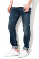 Diesel Blugi skinny cu rupturi decorative si aspect decolorat Sleenker Barbati