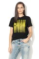 Diesel Tricou cu imprimeu text Silly Femei