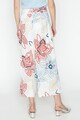 KOTON Pantaloni culotte cu model floral Femei