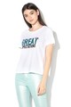 Silvian Heach Collection Tricou cu decoratiuni si imprimeu text Camiri Femei