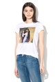 Silvian Heach Collection Tricou cu imprimeu foto Hayez Femei