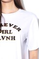 Silvian Heach Collection Tricou cu aplicatie text Boudjeba Femei