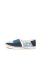 Pepe Jeans London Nora mintás espadrille cipő csillámos részletekkel Lány