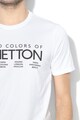 United Colors of Benetton Tricou cu imprimeu logo 1 Barbati