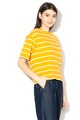 United Colors of Benetton Texturált csíkos póló női