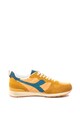 Diadora Pantofi sport cu aspect uzat si garnituri de piele intoarsa Camaro Barbati