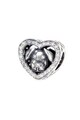 Rankine-Silver Talisman de argint, in forma de inima, cu cristale Femei
