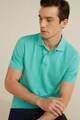 Mango Tricou polo din material pique Rea Barbati